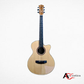 Adam Smith AD 530 Pure Acoustic Guitar offers comfortable playability and exceptional sound with a mahogany neck and rosewood fingerboard.