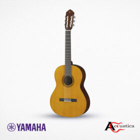 The Yamaha CS40 is a 3/4 size classical guitar for young learners or childrens. It's made by Spruce top, nato/agathis back & sides, nylon strings.