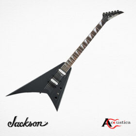 Jackson JS32T Rhoads V Shape: Affordable homage to Randy Rhoads' V-shaped electric guitar with humbuckers for aggressive metal tones.