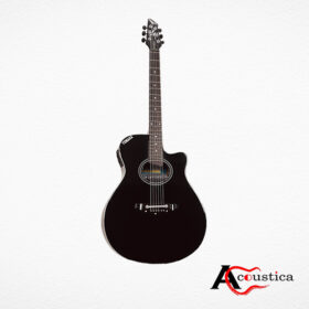 The Yemaha CM2 Electro Acoustic Guitar is an affordable option with a warm tone and built-in preamp, suitable for beginners and experienced players.