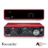 Focusrite Scarlett 2i2 (3rd Gen) - Professional audio interface for musicians and content creators. Crystal-clear audio, powerful preamps, and low-latency monitoring. Visit Acoustica Guitar Shop in Bangladesh.