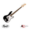 SONIC P BASS LRL WPG BLK: Bold black finish, split-coil pickup, maple neck, 34" scale, and classic P-Bass tones for every bassist.