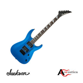 Jackson JS22 Dinky Metallic Blue: Powerful tone, fast playability, dual humbuckers, and sleek design for precision, style, and unmatched performance.