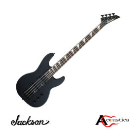 The Jackson JS2 Concert Bass Satin Black offers powerful tones, comfortable playability, dual pickups, and a sleek satin black finish for any bassist.