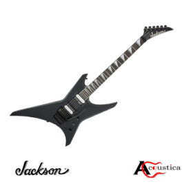 Jackson JS32 Warrior Satin Black features high-output humbuckers, a 25.5" scale, 24 jumbo frets a floyd rose bridge for precision tones.