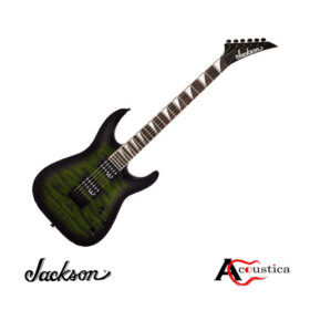 Jackson JS32Q Dinky HT Black Burst: A sleek, high-performance guitar with powerful humbuckers, smooth neck, and stunning Black Burst finish for all genres.