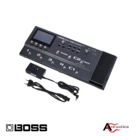Buy the Boss GX-100 Guitar Multi-effects Pedal with Adapter at the best price in Bangladesh at Acoustica for authentic AIRD tube tone, touchscreen control, and road-ready versatility.